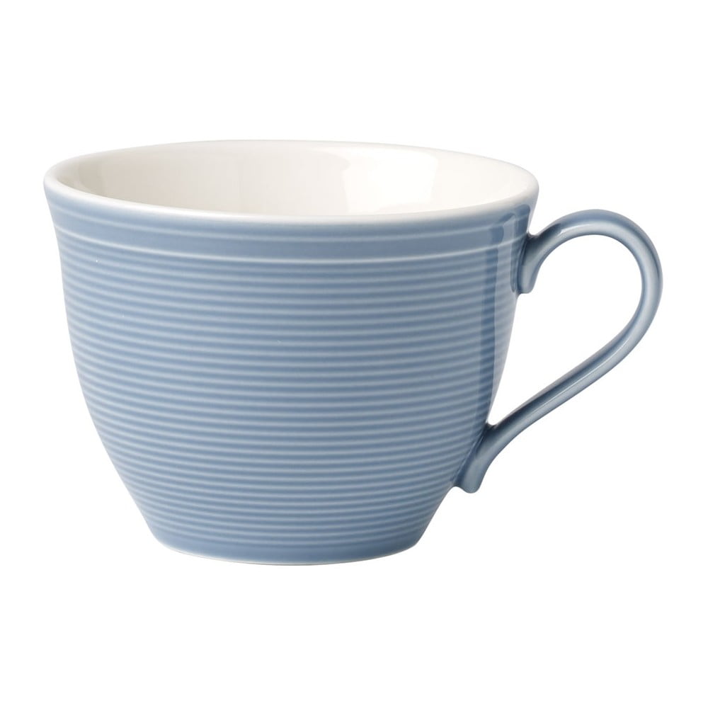 Ceașcă din porțelan pentru cafea Villeroy & Boch Like Color Loop, 250 ml, alb - albastru Ceașcă din porțelan pentru cafea Villeroy & Boch Like Color Loop, 250 ml, alb - albastru