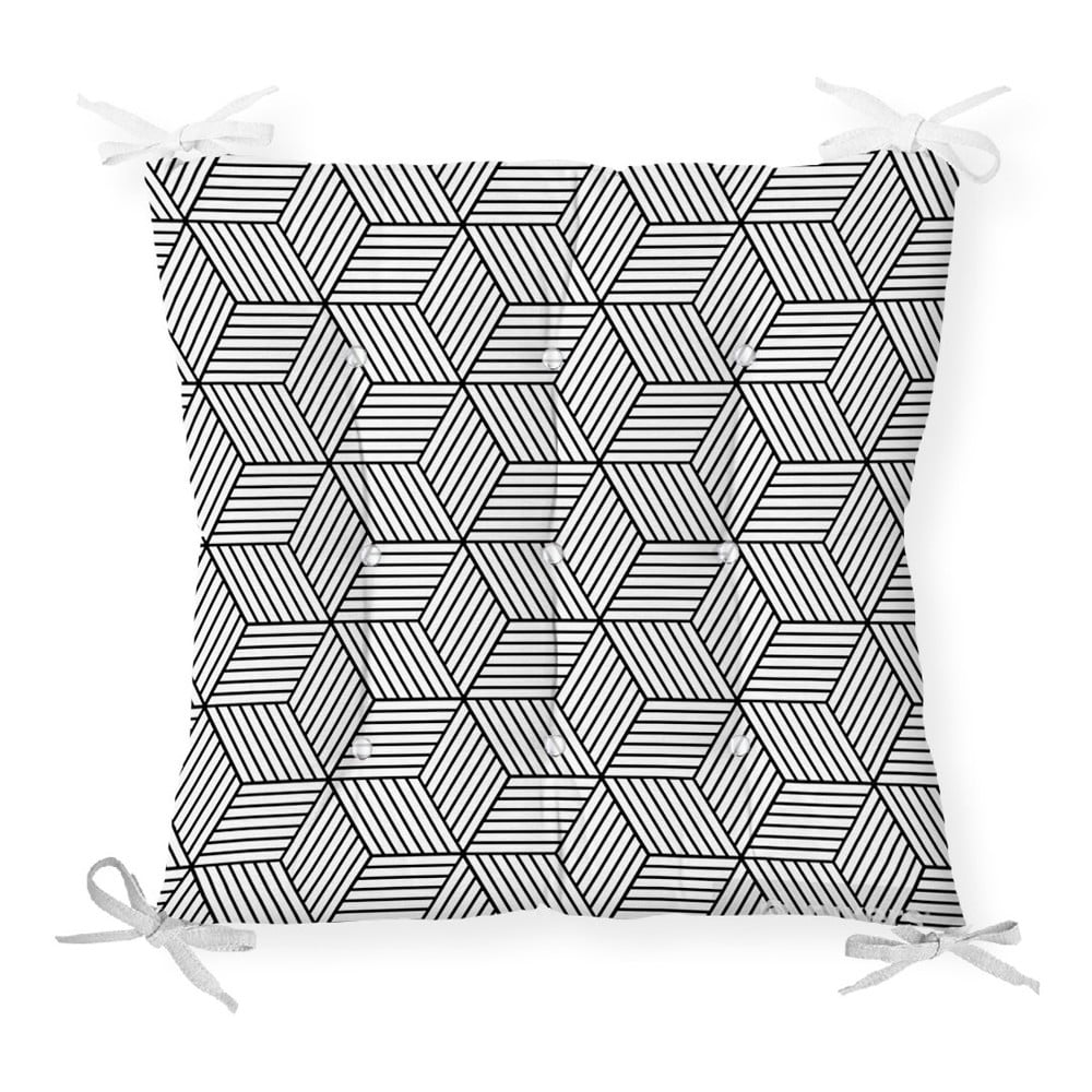 Pernă pentru scaun cu amestec de bumbac Minimalist Cushion Covers CrisCros, 40 x 40 cm Pernă pentru scaun cu amestec de bumbac Minimalist Cushion Covers CrisCros, 40 x 40 cm