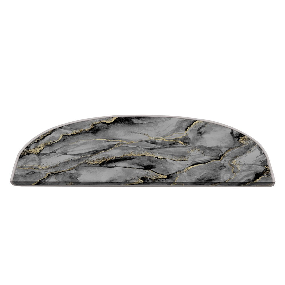 Covorașe pentru scări gri 16 buc. 20x65 cm Golden Marble – Vitaus Covorașe pentru scări gri 16 buc. 20x65 cm Golden Marble – Vitaus
