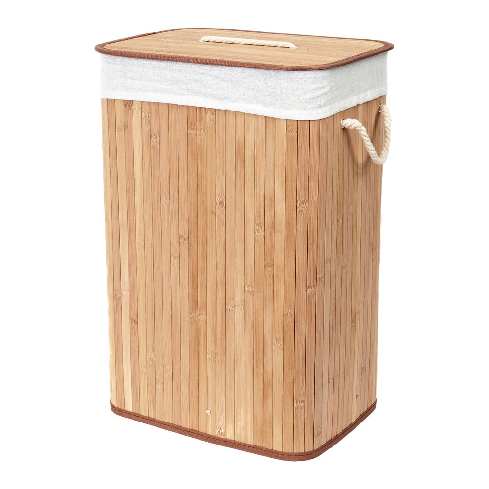 Coș de rufe în culoare naturală din bambus 78 l Bamboo – Compactor Coș de rufe în culoare naturală din bambus 78 l Bamboo – Compactor