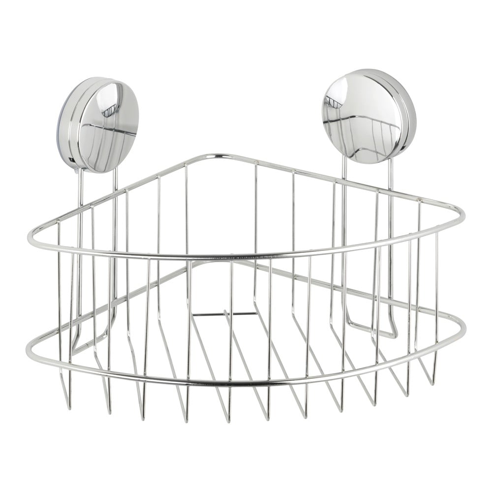 Raft de perete pentru baie Wenko Static-Loc® Osimo High, lățime 26,5 cm, argintiu Raft de perete pentru baie Wenko Static-Loc® Osimo High, lățime 26,5 cm, argintiu