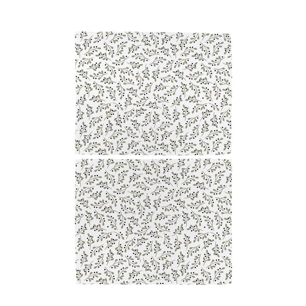 Suport pentru farfurii 2 buc. din material textil 35x45 cm cu model de Crăciun Mistletoe Kiss – Butter Kings Suport pentru farfurii 2 buc. din material textil 35x45 cm cu model de Crăciun Mistletoe Kiss – Butter Kings