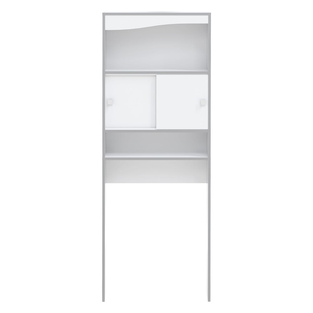 Dulap deasupra mașinii de spălat/WC alb 64x177 cm Surf – TemaHome Dulap deasupra mașinii de spălat/WC alb 64x177 cm Surf – TemaHome