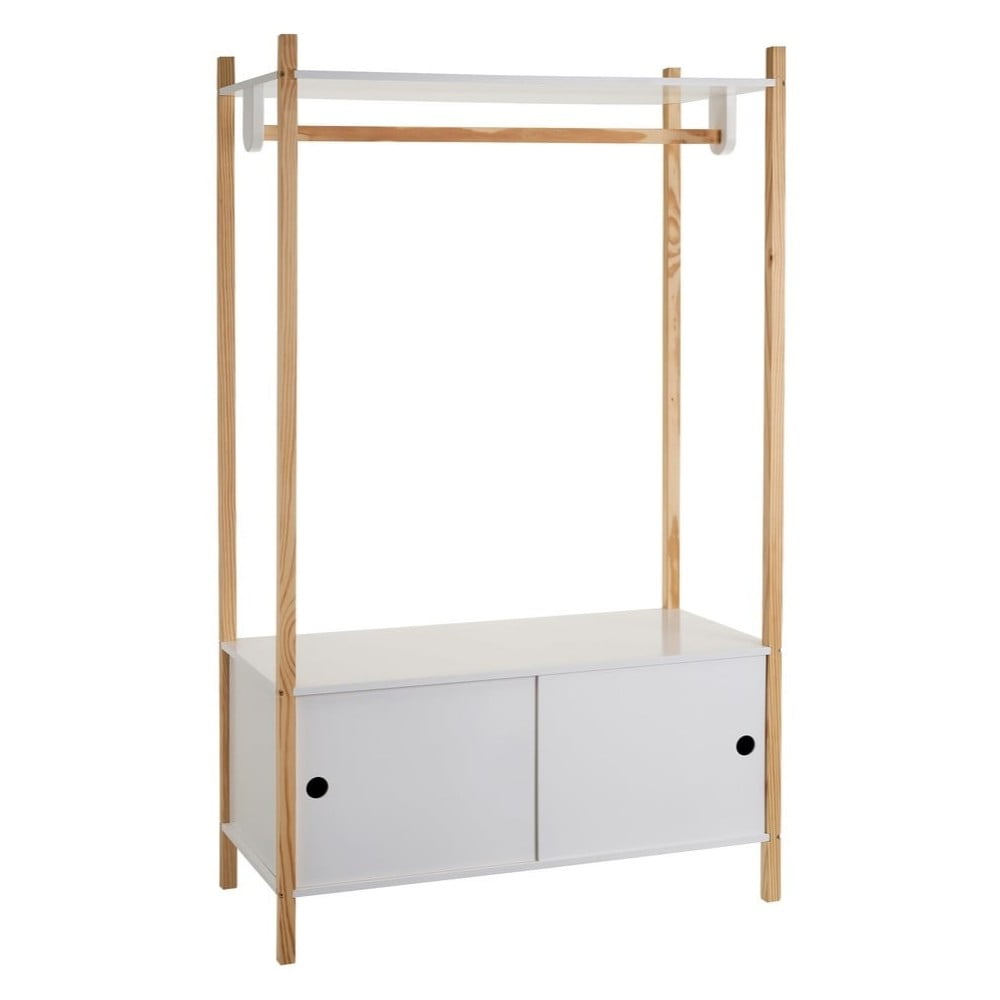 Șifonier de copii alb cu ușă glisantă 80x136 cm – Casa Selección Șifonier de copii alb cu ușă glisantă 80x136 cm – Casa Selección