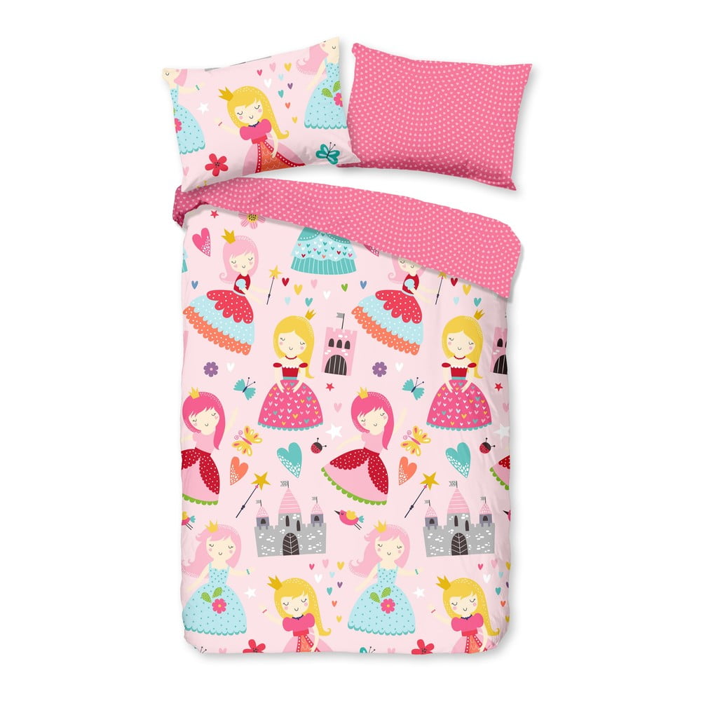 Lenjerie de pat pentru copii din bumbac 100x135 cm – Good Morning Lenjerie de pat pentru copii din bumbac 100x135 cm – Good Morning