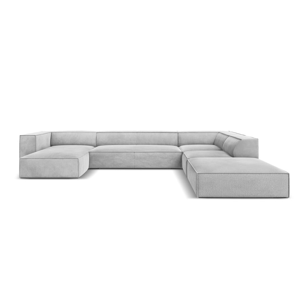 Colțar gri deschis (cu șezlong pe partea dreaptă) Madame – Windsor & Co Sofas Colțar gri deschis (cu șezlong pe partea dreaptă) Madame – Windsor & Co Sofas