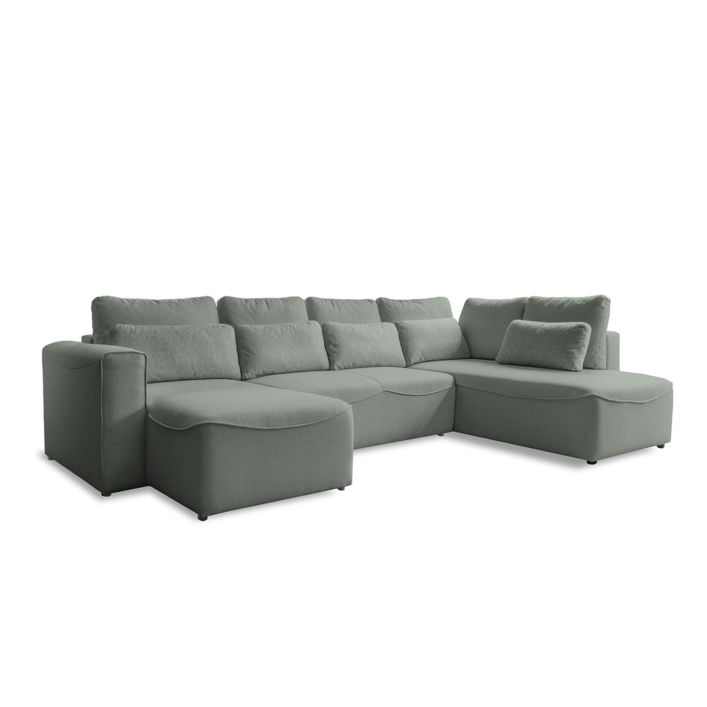 Colțar verde deschis extensibil (colț în formă de "U") Homely Tommy – Miuform Colțar verde deschis extensibil (colț în formă de "U") Homely Tommy – Miuform