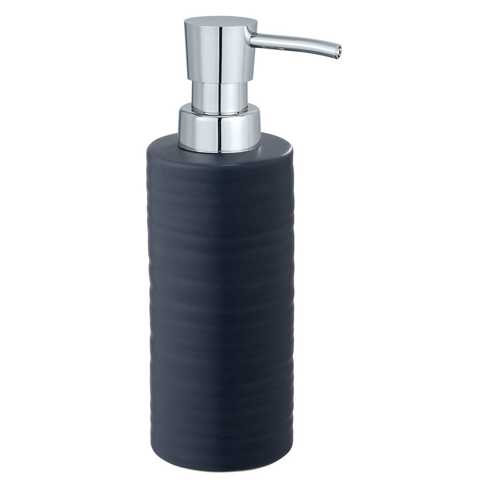 Dozator de săpun lichid albastru închis din ceramică 0.26 l Mila – Wenko Dozator de săpun lichid albastru închis din ceramică 0.26 l Mila – Wenko