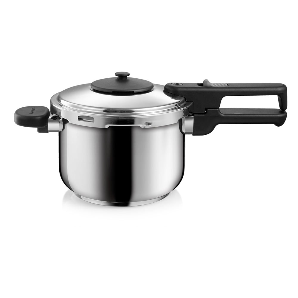 Oală sub presiune din oțel inoxidabil 4 l adecvată pentru plita cu inducție GrandChef – Tescoma Oală sub presiune din oțel inoxidabil 4 l adecvată pentru plita cu inducție GrandChef – Tescoma