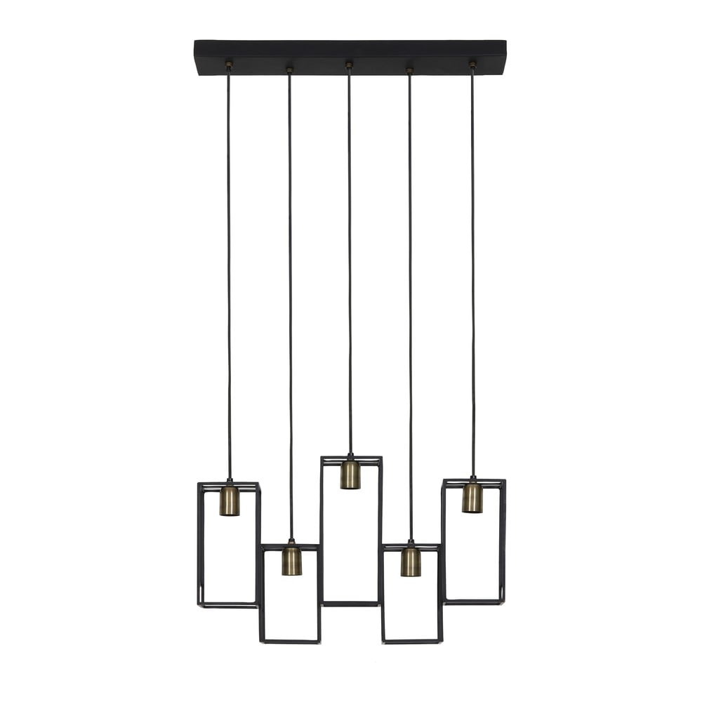 Lustră neagră/în culoarea bronz 60x15 cm Marley – Light & Living Lustră neagră/în culoarea bronz 60x15 cm Marley – Light & Living