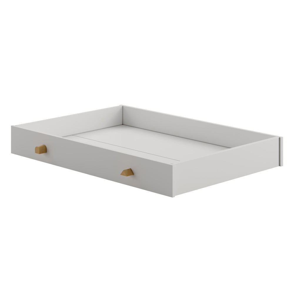 Sertar pentru sub pat de copii 70x140 cm gri deschis Cube - Pinio Sertar pentru sub pat de copii 70x140 cm gri deschis Cube - Pinio