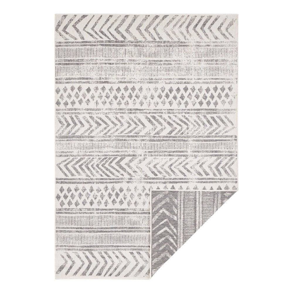 Covor adecvat pentru exterior NORTHRUGS Biri, 160 x 230 cm, gri-crem Covor adecvat pentru exterior NORTHRUGS Biri, 160 x 230 cm, gri-crem