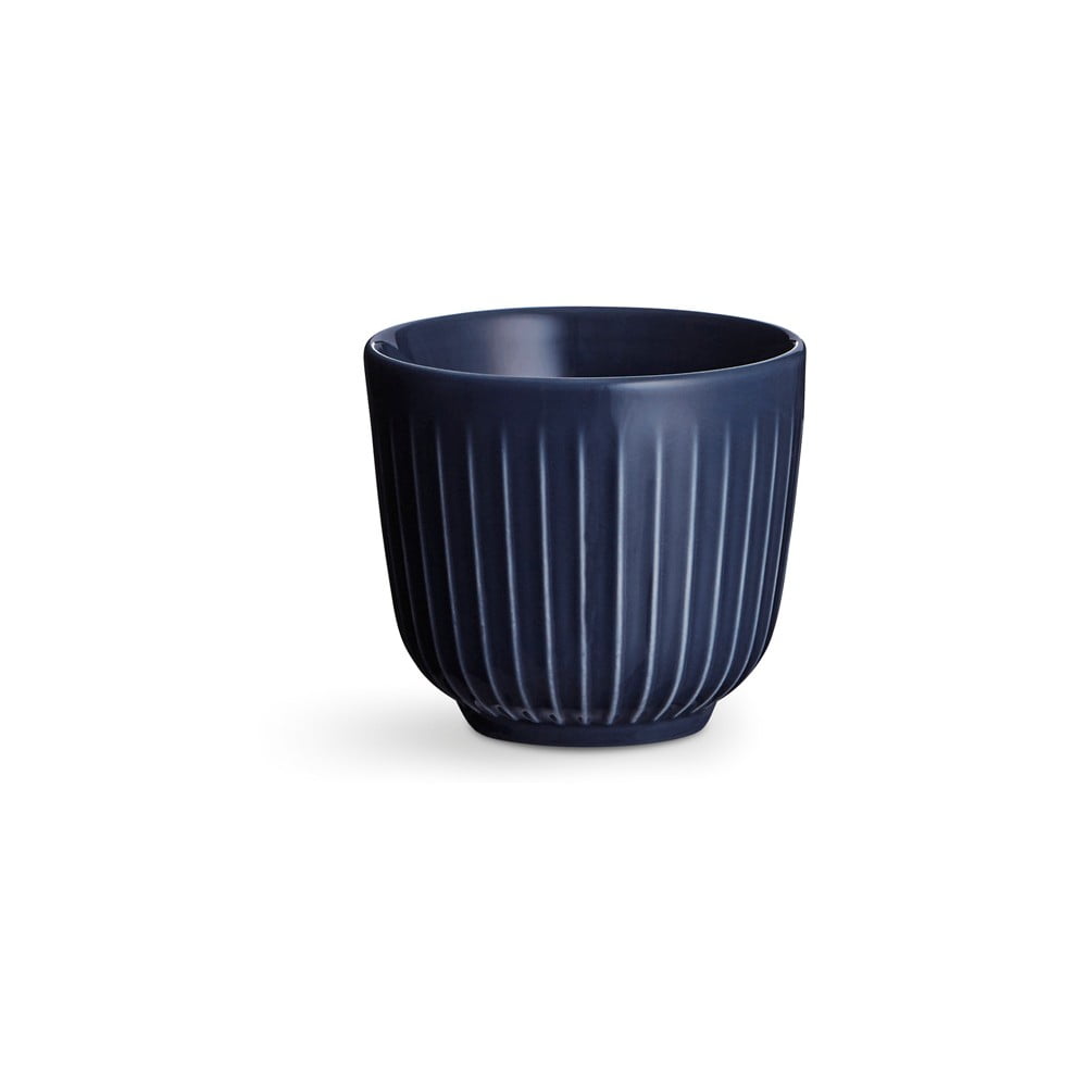Cană din porțelan Kähler Design Hammershoi, 200 ml, albastru închis Cană din porțelan Kähler Design Hammershoi, 200 ml, albastru închis
