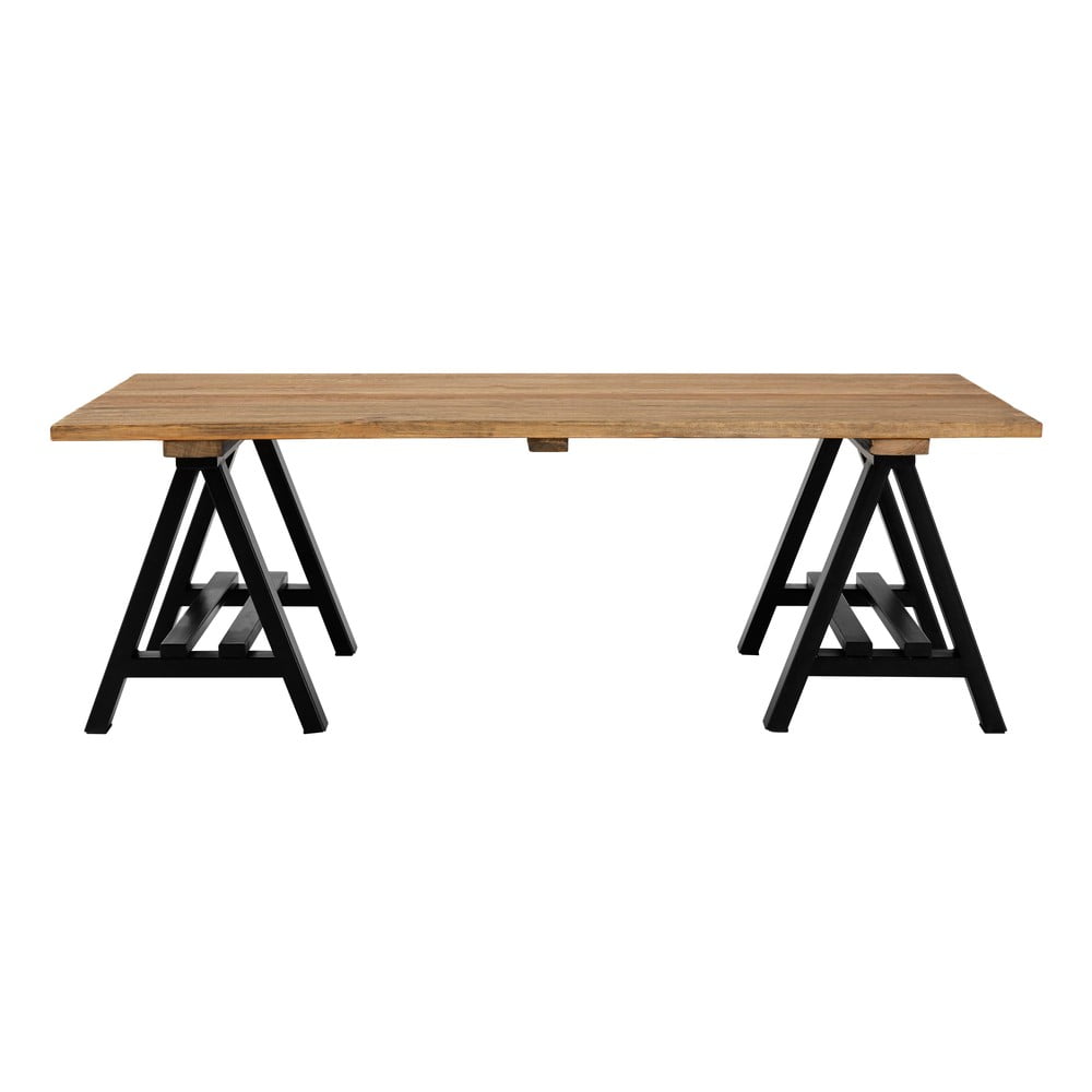 Măsuță de cafea cu blat din lemn de pin 80x140 cm Hampstead – Premier Housewares Măsuță de cafea cu blat din lemn de pin 80x140 cm Hampstead – Premier Housewares