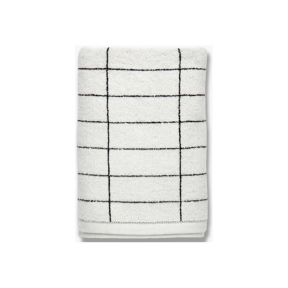 Prosoape albe 2 buc. din bumbac 40x60 cm Tile Stone – Mette Ditmer Denmark Prosoape albe 2 buc. din bumbac 40x60 cm Tile Stone – Mette Ditmer Denmark