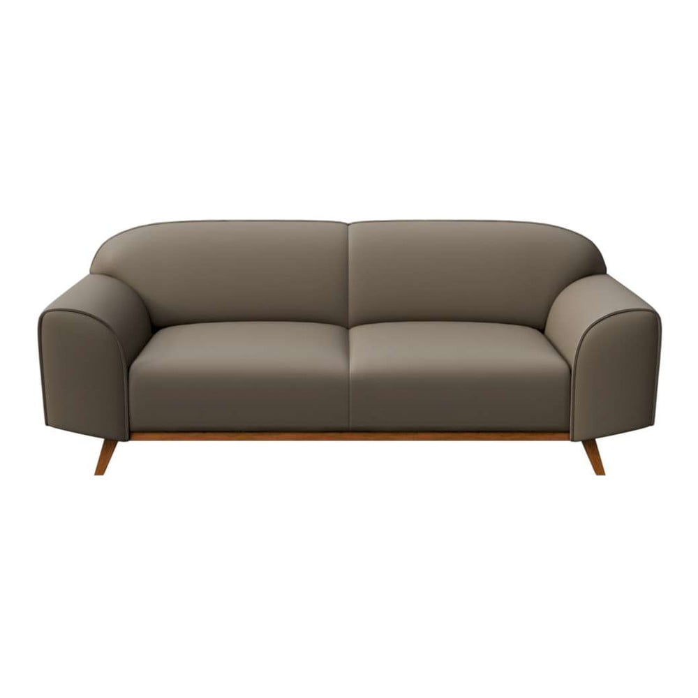 Canapea maro deschis cu tapițerie din piele 193 cm Nesbo – MESONICA Canapea maro deschis cu tapițerie din piele 193 cm Nesbo – MESONICA