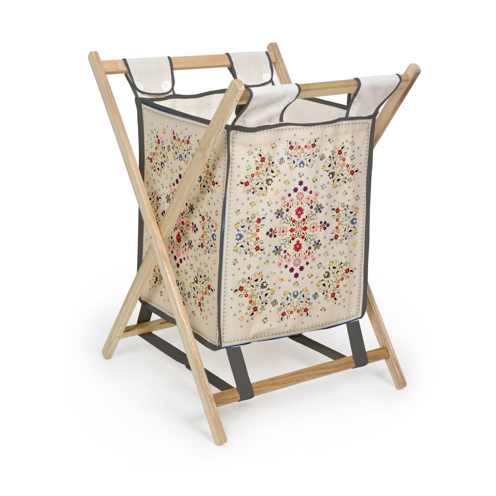 Coș de rufe din material textil 50 l Flowers Tapestry – Madre Selva Coș de rufe din material textil 50 l Flowers Tapestry – Madre Selva