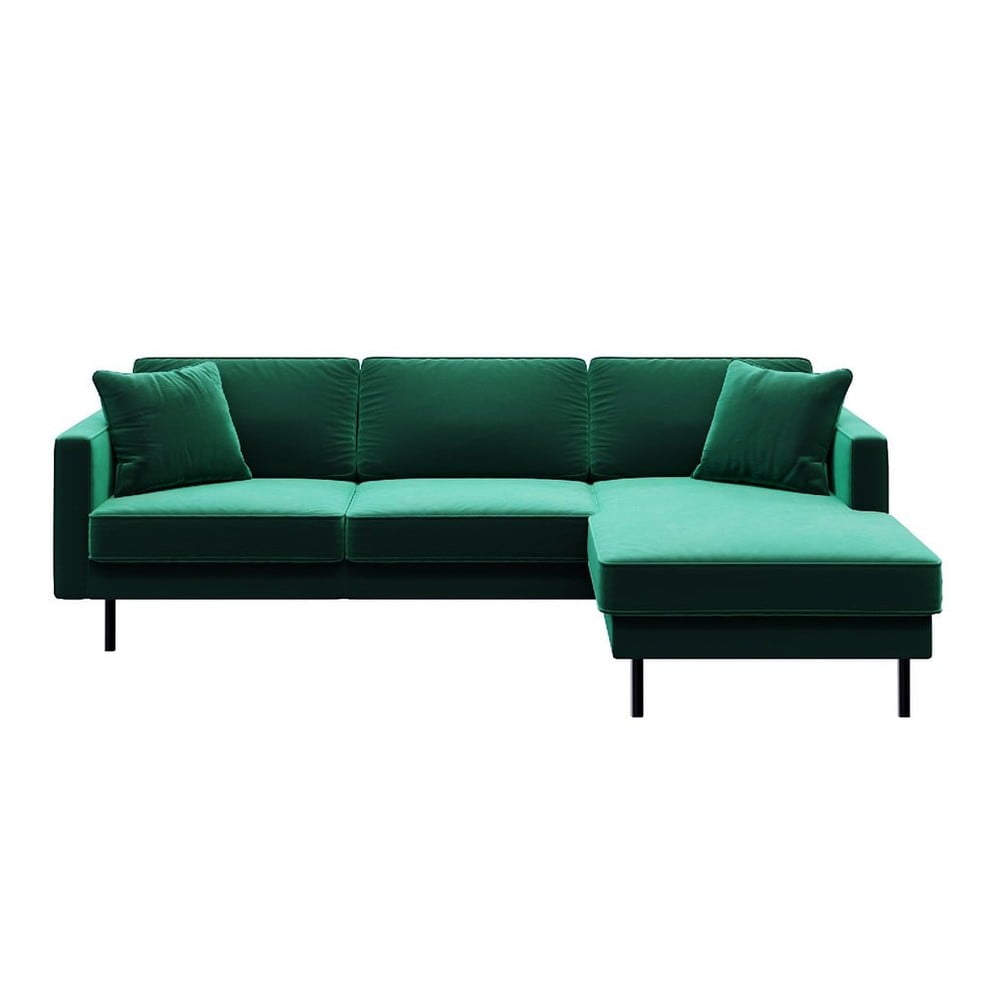 Colțar verde cu tapițerie din catifea (colț pe partea dreaptă) Kobo – MESONICA Colțar verde cu tapițerie din catifea (colț pe partea dreaptă) Kobo – MESONICA