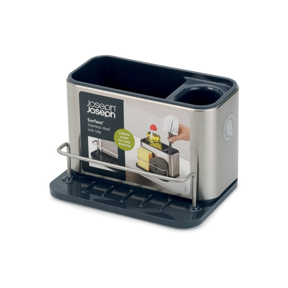Suport pentru detergenți, din inox, Joseph Joseph Tidy, 12,5 x 12,8 cm Suport pentru detergenți, din inox, Joseph Joseph Tidy, 12,5 x 12,8 cm