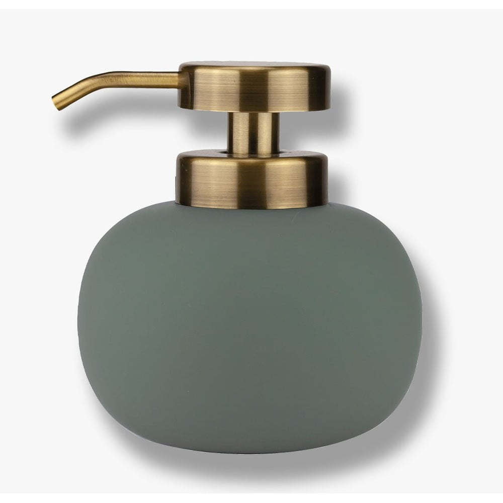 Dozator de săpun lichid verde din ceramică 200 ml Lotus – Mette Ditmer Denmark Dozator de săpun lichid verde din ceramică 200 ml Lotus – Mette Ditmer Denmark