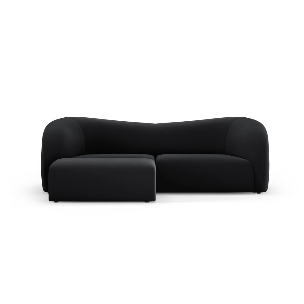 Canapea gri închis cu tapițerie din catifea 237 cm Santi – Interieurs 86 Canapea gri închis cu tapițerie din catifea 237 cm Santi – Interieurs 86