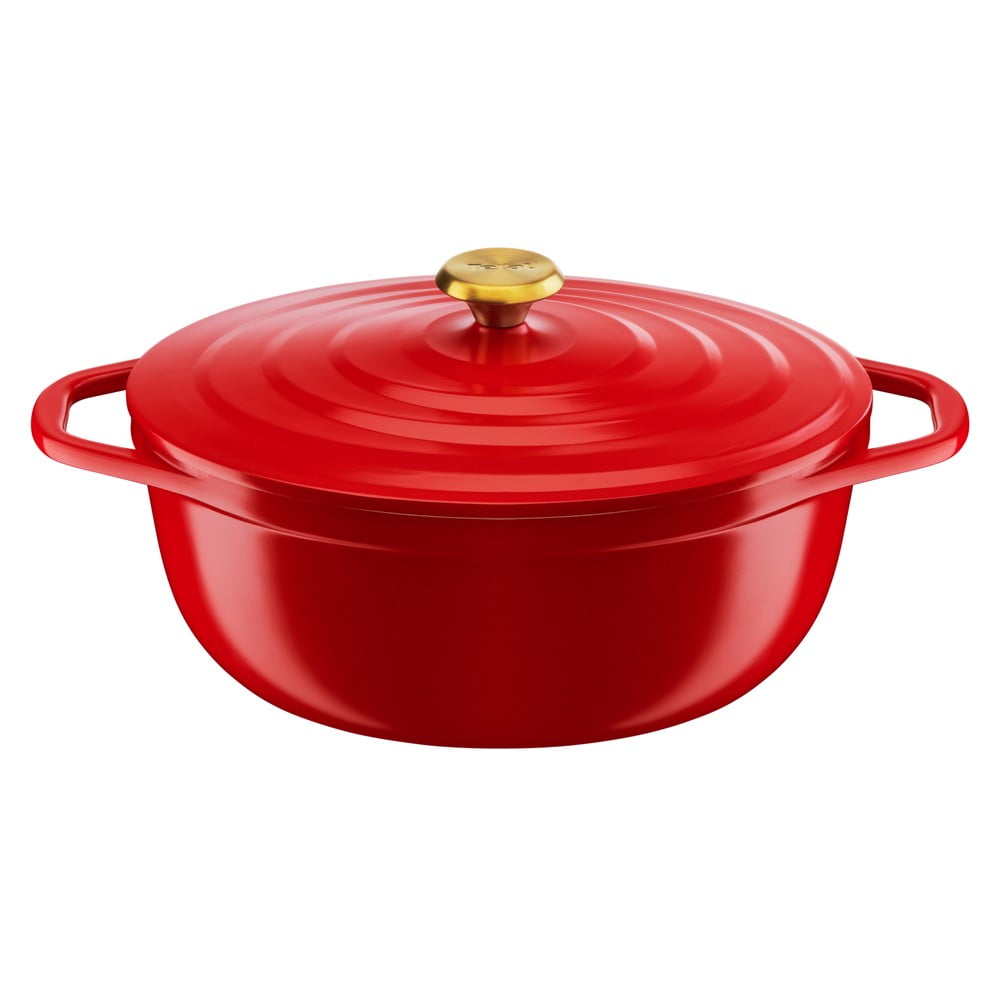 Oală din aluminiu 5.7 l adecvată pentru plita cu inducție Air – Tefal Oală din aluminiu 5.7 l adecvată pentru plita cu inducție Air – Tefal