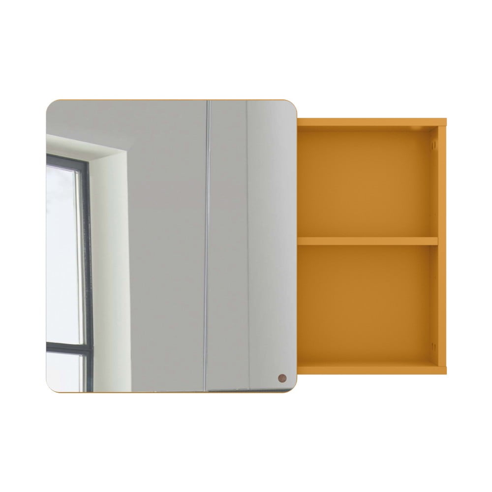 Dulap de baie galben muștar suspendat/cu oglindă 80x58 cm Color Bath – Tom Tailor Dulap de baie galben muștar suspendat/cu oglindă 80x58 cm Color Bath – Tom Tailor