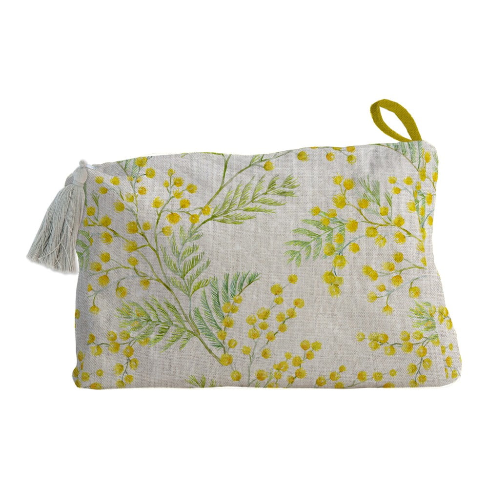 Geantă cosmetică textilă Really Nice Things Mimosa, lungime 30 cm Geantă cosmetică textilă Really Nice Things Mimosa, lungime 30 cm