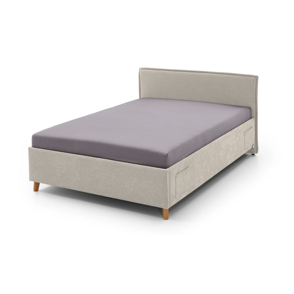 Pat pentru copii bej cu spațiu de depozitare 90x200 cm Fun – Meise Möbel Pat pentru copii bej cu spațiu de depozitare 90x200 cm Fun – Meise Möbel