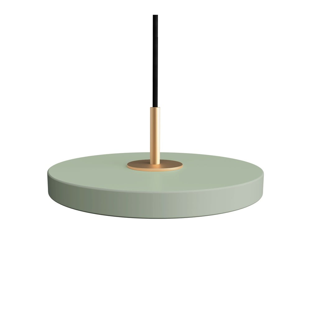 Lustră verde-deschis LED cu abajur din metal ø 15 cm Asteria Micro – UMAGE Lustră verde-deschis LED cu abajur din metal ø 15 cm Asteria Micro – UMAGE