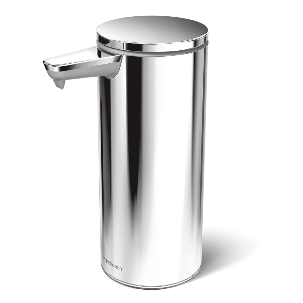 Dispenser de săpun cu senzor din oțel argintiu 266 ml - simplehuman Dispenser de săpun cu senzor din oțel argintiu 266 ml - simplehuman