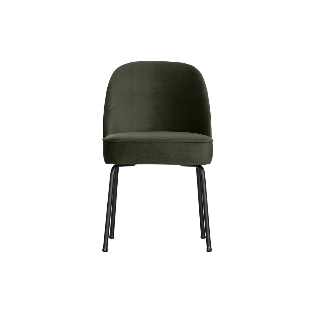 Scaune de dining verde-închis din catifea 2 buc. Vogue – BePureHome Scaune de dining verde-închis din catifea 2 buc. Vogue – BePureHome