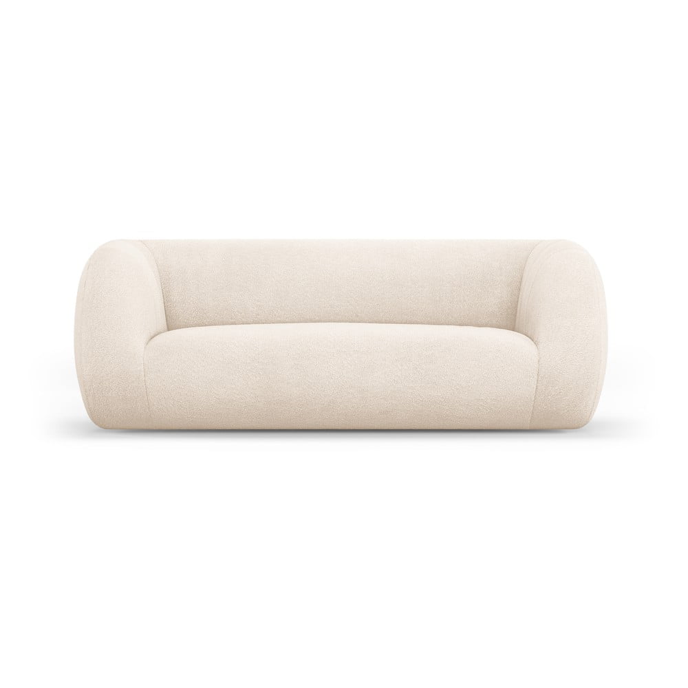 Canapea crem cu tapițerie din stofă bouclé 210 cm Essen – Cosmopolitan Design Canapea crem cu tapițerie din stofă bouclé 210 cm Essen – Cosmopolitan Design