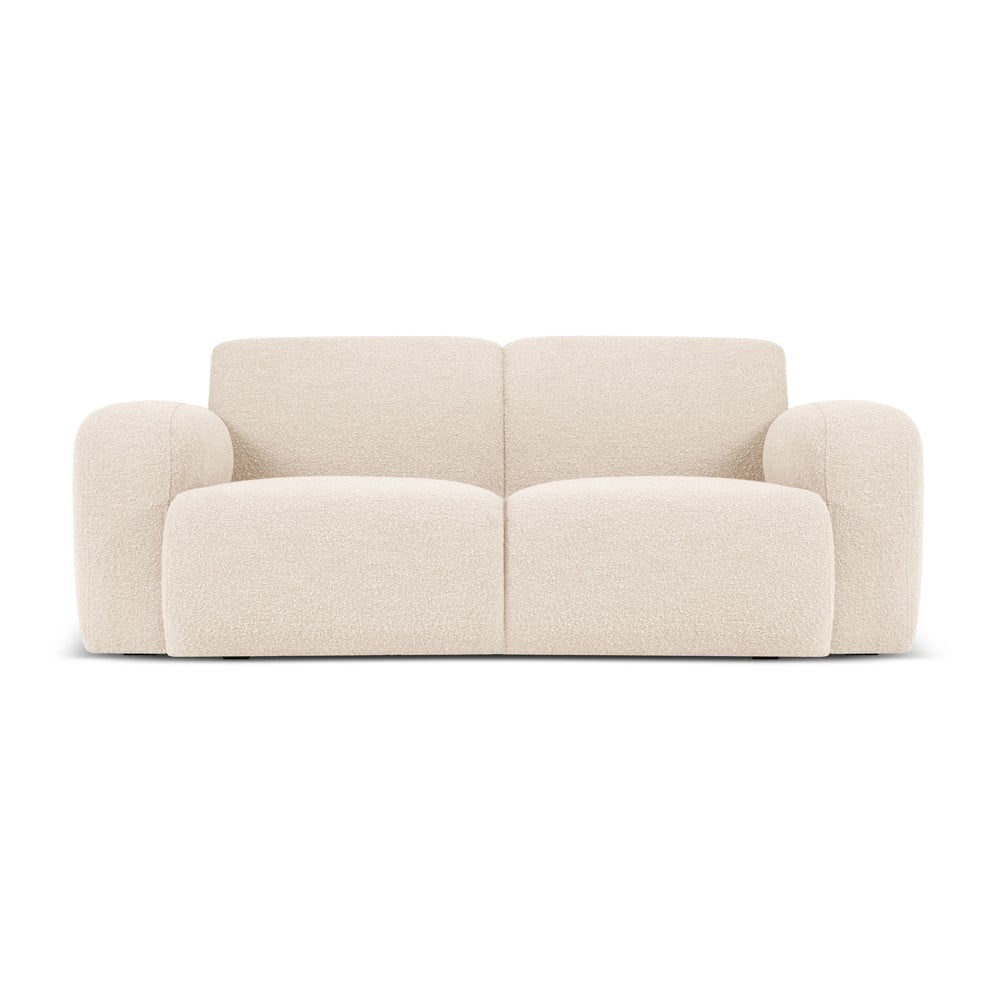 Canapea bej cu tapițerie din stofă bouclé 170 cm Molino – Micadoni Home Canapea bej cu tapițerie din stofă bouclé 170 cm Molino – Micadoni Home