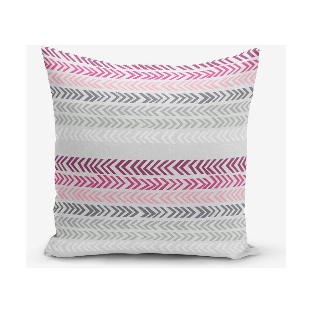 Față de pernă cu amestec din bumbac Minimalist Cushion Covers Zig, 45 x 45 cm Față de pernă cu amestec din bumbac Minimalist Cushion Covers Zig, 45 x 45 cm