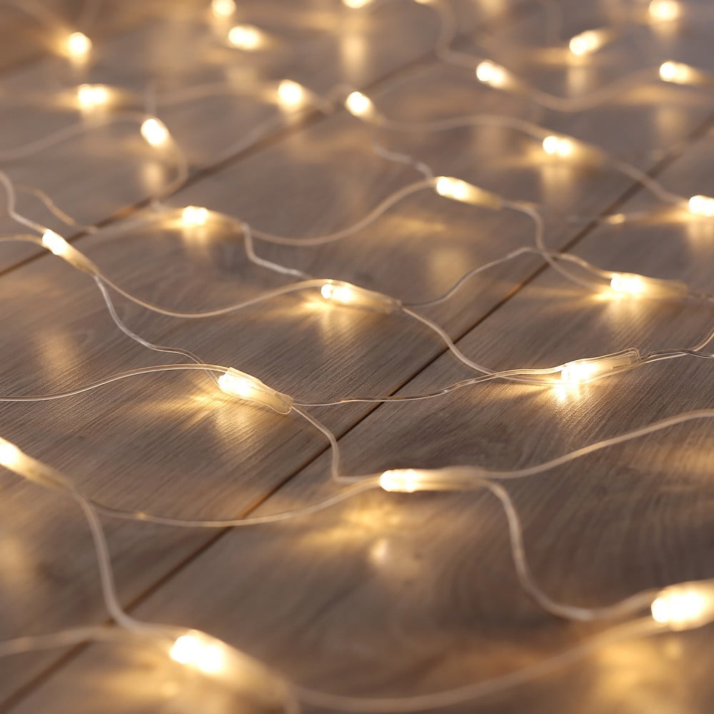Ghirlandă luminoasă cu LED DecoKing Party Lights, lungime 2 m, 200 beculețe, transparent Ghirlandă luminoasă cu LED DecoKing Party Lights, lungime 2 m, 200 beculețe, transparent