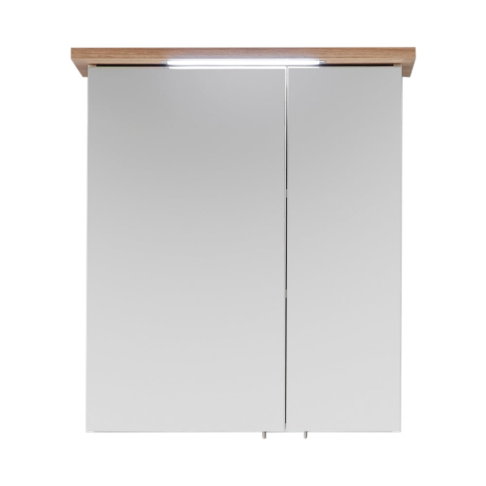 Dulap de baie suspendat alb cu oglindă 60x72 cm Set 923 - Pelipal Dulap de baie suspendat alb cu oglindă 60x72 cm Set 923 - Pelipal
