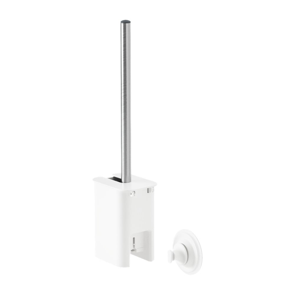 Perie de WC albă autoadezivă din plastic reciclat Flex Adhesive – Umbra Perie de WC albă autoadezivă din plastic reciclat Flex Adhesive – Umbra