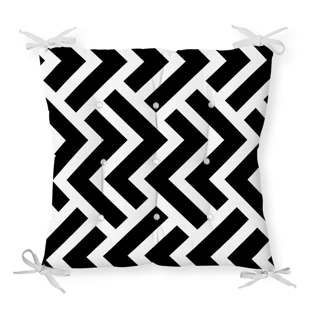 Pernă pentru scaun cu amestec de bumbac Minimalist Cushion Covers Scribble, 40 x 40 cm Pernă pentru scaun cu amestec de bumbac Minimalist Cushion Covers Scribble, 40 x 40 cm