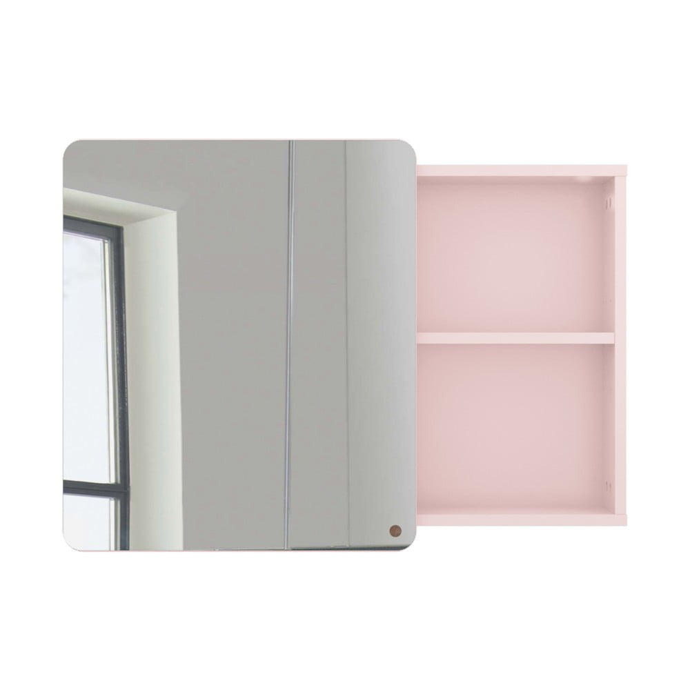 Dulap de baie roz suspendat/cu oglindă 80x58 cm Color Bath – Tom Tailor Dulap de baie roz suspendat/cu oglindă 80x58 cm Color Bath – Tom Tailor
