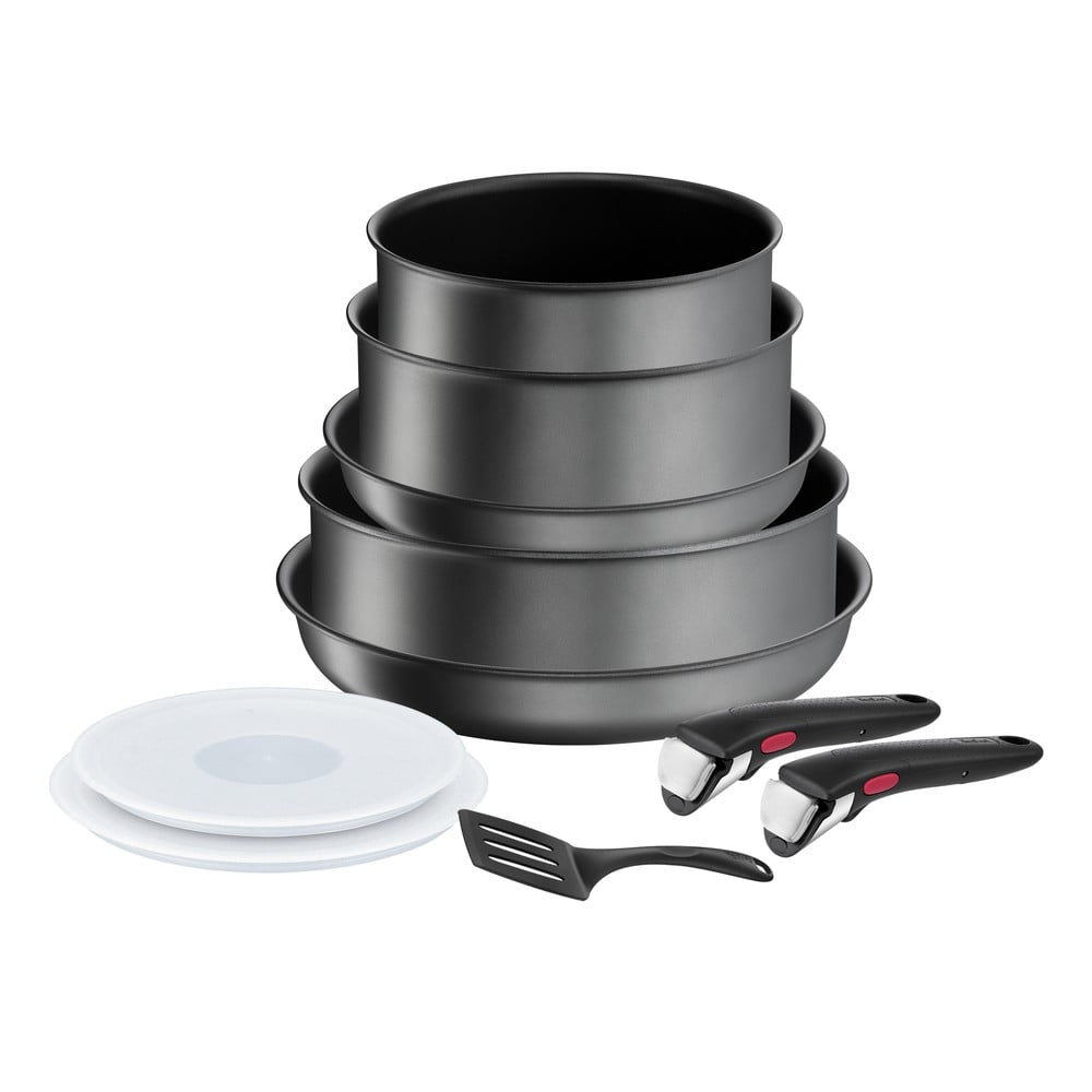 Set de vase pentru gătit 10 buc. din aluminiu Ingenio Daily Chef On – Tefal Set de vase pentru gătit 10 buc. din aluminiu Ingenio Daily Chef On – Tefal
