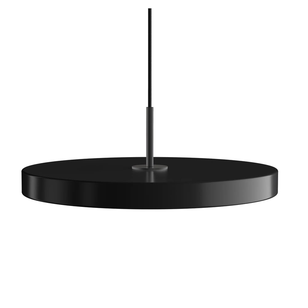 Lustră neagră LED cu intensitate reglabilă cu abajur din metal ø 43 cm Asteria Plus Medium – UMAGE Lustră neagră LED cu intensitate reglabilă cu abajur din metal ø 43 cm Asteria Plus Medium – UMAGE