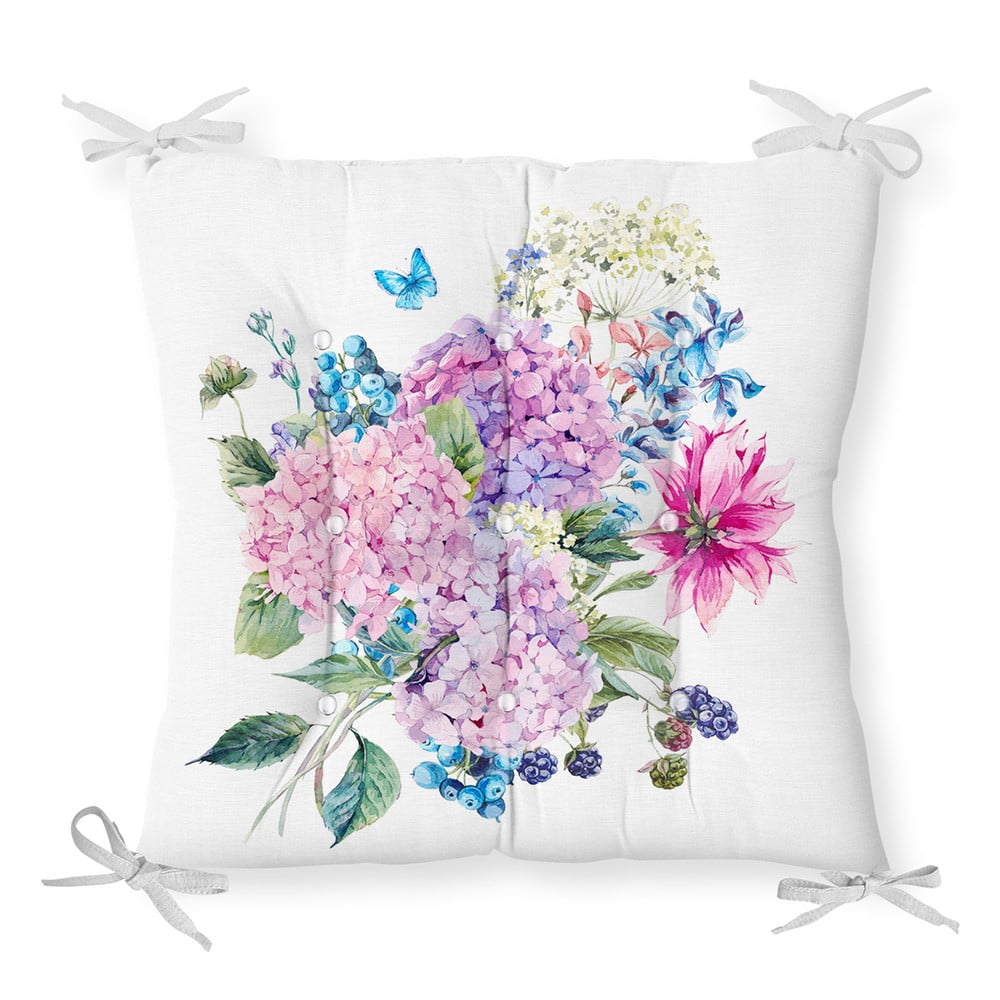 Pernă pentru scaun cu amestec de bumbac Minimalist Cushion Covers Bouquet, 40 x 40 cm Pernă pentru scaun cu amestec de bumbac Minimalist Cushion Covers Bouquet, 40 x 40 cm