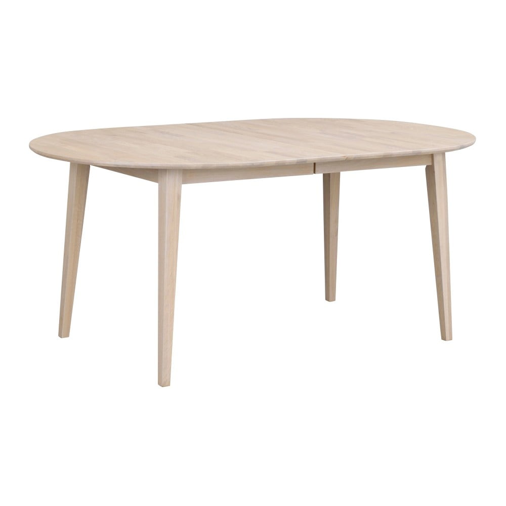 Masă de dinig pliabilă ovală din lemn de stejar Rowico Filipa, 170 x 105 cm, culoare deschisă Masă de dinig pliabilă ovală din lemn de stejar Rowico Filipa, 170 x 105 cm, culoare deschisă