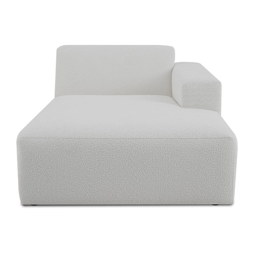Modul pentru canapea alb cu tapițerie din stofă bouclé (cu colț pe partea dreaptă) Roxy – Scandic Modul pentru canapea alb cu tapițerie din stofă bouclé (cu colț pe partea dreaptă) Roxy – Scandic