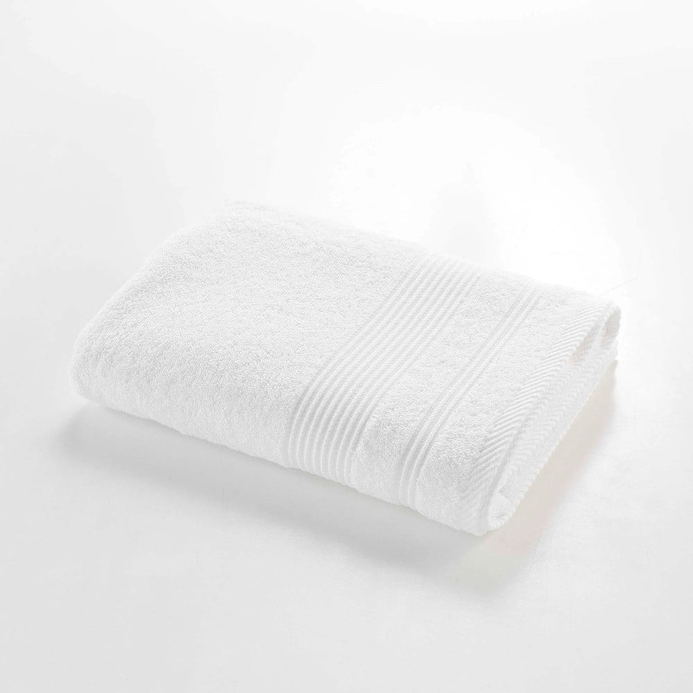 Prosop alb din bumbac din frotir 70x130 cm Tendresse – douceur d'intérieur Prosop alb din bumbac din frotir 70x130 cm Tendresse – douceur d'intérieur