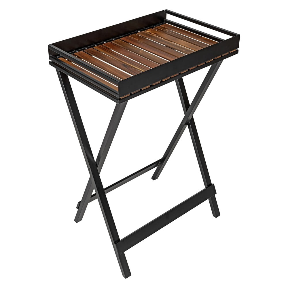 Măsuță auxiliară cu blat din lemn de acacia 42x60 cm Taba – Wenko Măsuță auxiliară cu blat din lemn de acacia 42x60 cm Taba – Wenko
