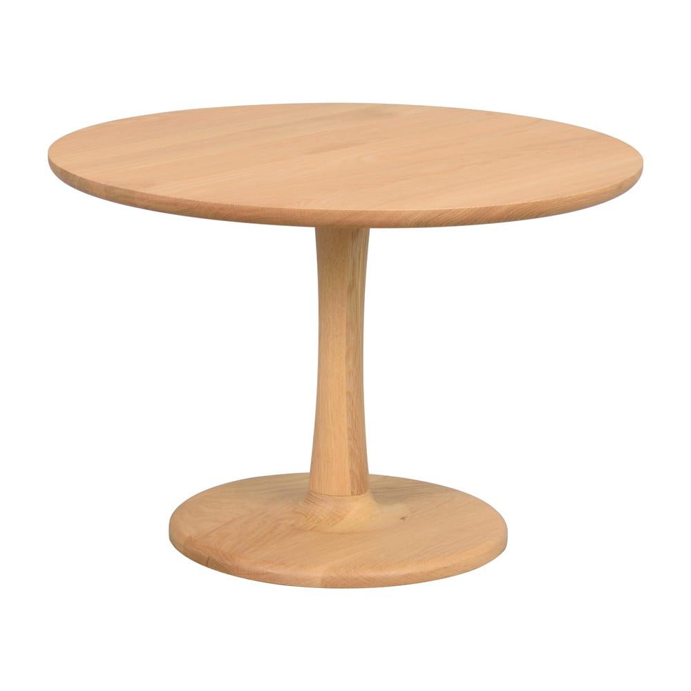 Măsuță de cafea natural rotundă cu aspect de lemn de stejar 60x60 cm Hobart – Rowico Măsuță de cafea natural rotundă cu aspect de lemn de stejar 60x60 cm Hobart – Rowico