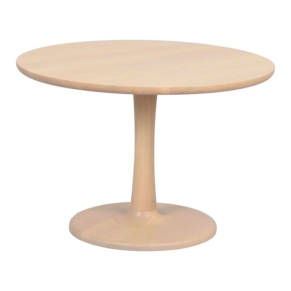 Măsuță de cafea natural rotundă cu aspect de lemn de stejar 60x60 cm Hobart – Rowico Măsuță de cafea natural rotundă cu aspect de lemn de stejar 60x60 cm Hobart – Rowico