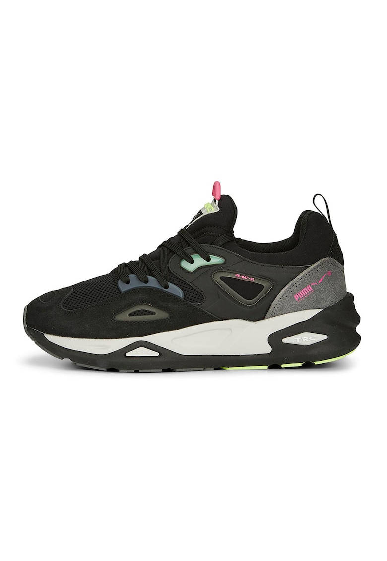Pantofi sport de plasa cu garnituri de piele intoarsa ecologica Blaze Pantofi sport de plasa cu garnituri de piele intoarsa ecologica Blaze